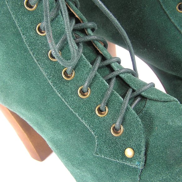 Jeffrey Campbell Green Ankle Boots - Picture 6 of 16